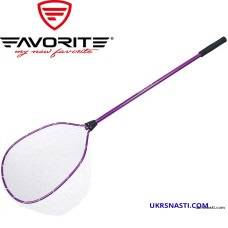 Подсак цельный Favorite Arena ALNVT1-140 длина 1,45м фиолетовый